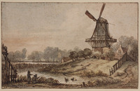 Y 030
<br/>
Landschap met molen
<br/>
<em>Hulswit, Jan (1766-1822)</em>